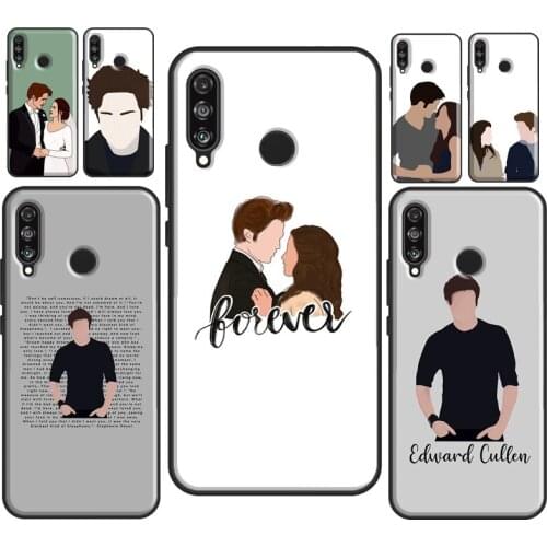 Twilight Edward Cullen Bella For Huawei P30 P40 P20 Pro Mate 20 10 Lite TPU Case For Huawei P Smart 2019 2021 Coque