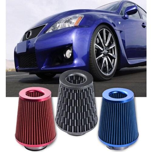 75mm 2.95'' Inlet K N Type Cold Intake Air Pod Filters High Flow Performance