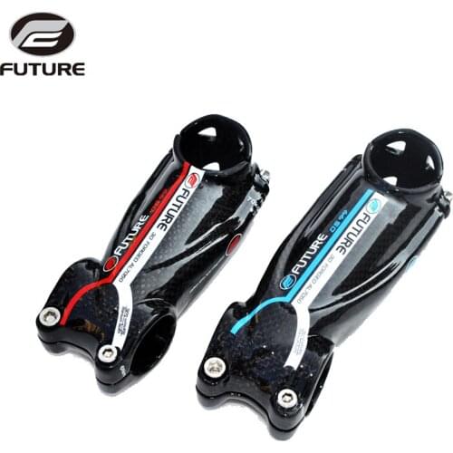 FUTURE 3K Glossy Carbon Bike Stem 10 Degree Stem MTB Carbon Road Mountain Bicycle Stem 31.8mm Bicycle Parts Free Ship Style B