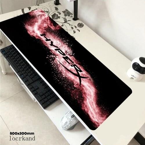 Mouse Pad HyperX Large Gamer XXL Keyboard Desk Mouse Mat 800x300mm Carpet Rubber Tapis Souris Gaming Notbook For CSGO Mousepad
