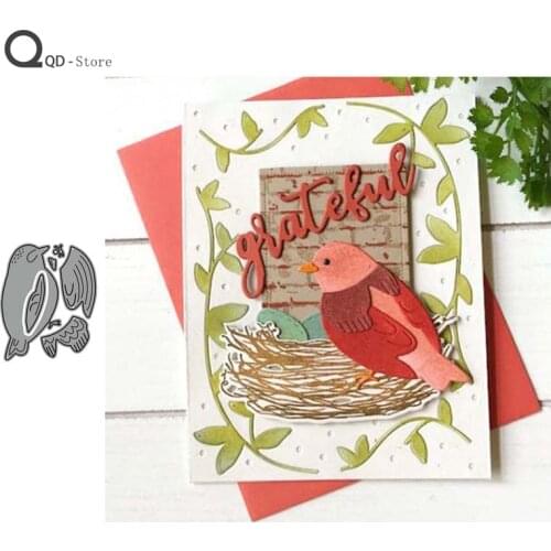 Birdie Metal Cutting Dies for Scrapbooking Mold Cut Stencil Handmade Tools DIY Card Make Mould Model Craft Decoration New 2021
