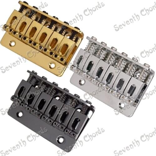 A set of Concave Saddle 6strings Electric Guitar bridge Wholesale Guitar Parts accessories