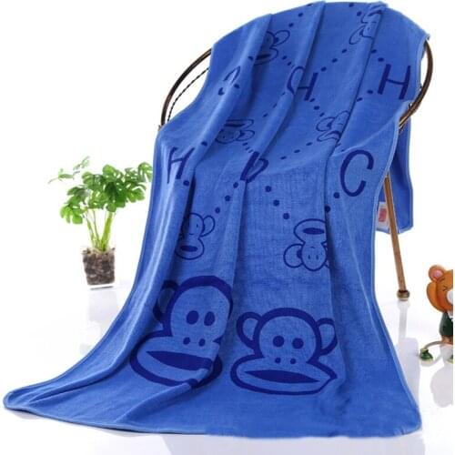 2017 New Entire Network Cartoon Child Adult Swim Printing Microfiber Towel Rectangular Gifts Towels Beach Towel Super Absorbent