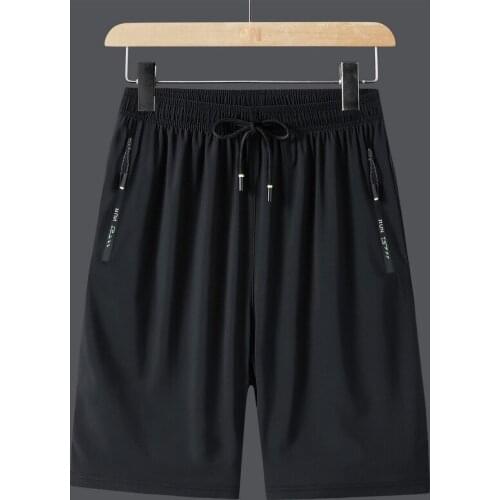 Ice Silk Quick Dry Comfortable Men Running Pants Soccer Basketball Training Sweatpants Jogging Fitness Gym Workout Sport Pants