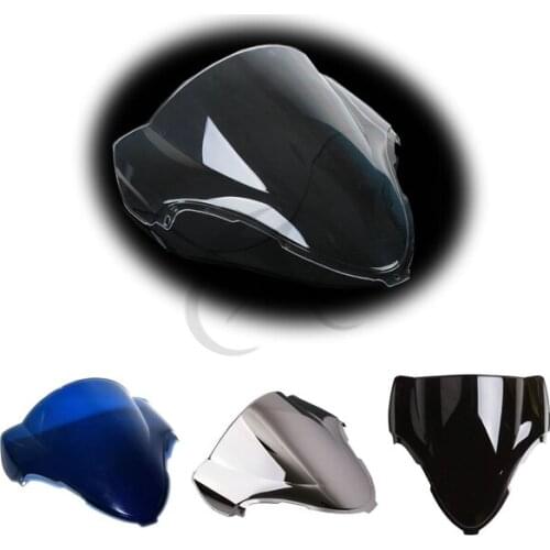 New Windshield Windscreen Dual Bubble For Suzuki GSXR 1300 Hayabusa 99-07 00 Four Colors
