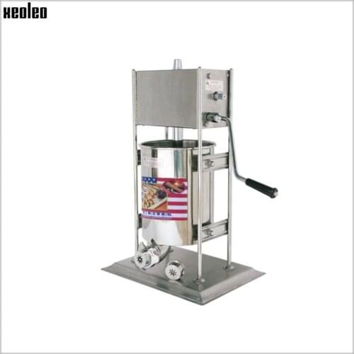 XEOLEO 7L Churros making machine Latin fruit filler Gigi fruit filling machine Commercial Automatic stainless steel equipment