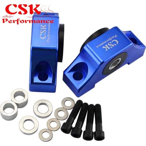 Billet Motor Torque Mount Kit Fits For Honda Civic EG EK D16 B16 B18 B20 Engine Blue