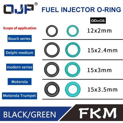 Automobile fuel injection nozzle seal ring O-ring automobile seal ring combination fuel nozzle seal ring auto repair accessories