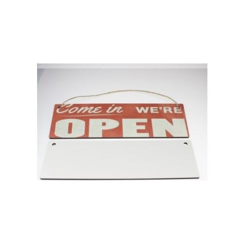 50pcs/lot sublimation blank door plate Sublimation print heart Square MDF wooden wall plaque