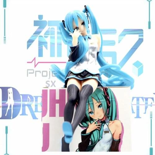 Hatsune Miku Anime Miku Royal Highness Princess Pvc Action Figures Girls Model Toy Collecting Gifts For Girls Collect Ornaments