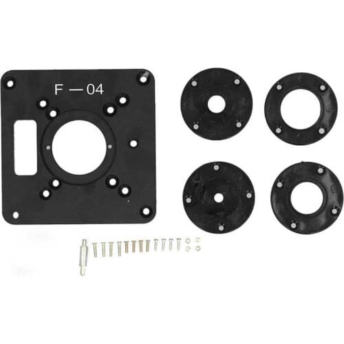 Router Table Insert Plate Trimming Machine Flip Board Well‑manufactured with Exquisite Workmanship for High-precision