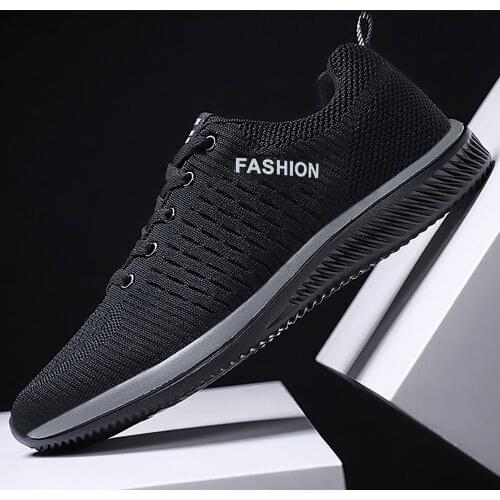 Men Casual Shoes Mesh Lace Up Men Shoes Lightweight Comfortable Breathable Walking Sneakers Tenis Masculino Zapatillas Hombre