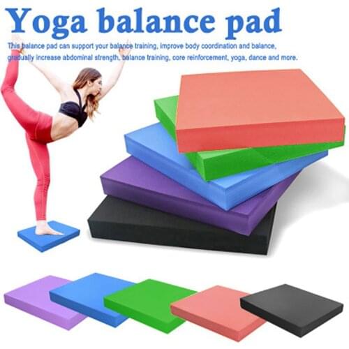 Balance Soft Cushion Waist Abdomen Stability Core Training Yoga Fitness Mat Plank Gym Disc Protective Pad Cushion Non Slip #G4