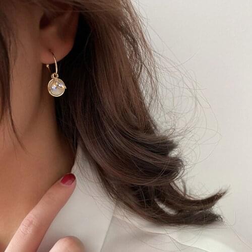 Fishtail Earrings Set Fashion Simple Mermaid Girl Earrings Net Red Personality Small Earrings