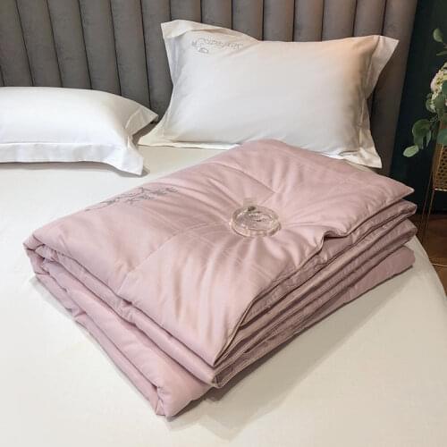 Soybean Protein Duvets Pink Winter Comforters/Quilt King Queen Size 2020 new Hot Sales