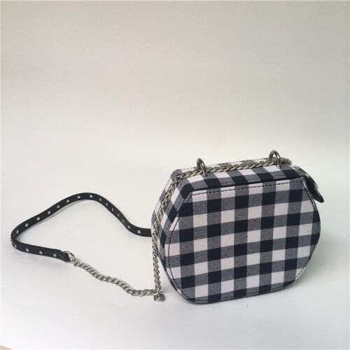 Luxury new crossbody bags for women handbags luxury handbags women bags designer canvas box plaid tote shoulder bag sac a main