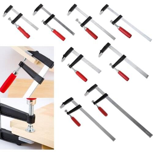 N58C Heavy Duty F-Clamp Bar Clip Clamp For Woodworking High Strength Wood Clamping Carpenter DIY Hand Tool 8 Sizes