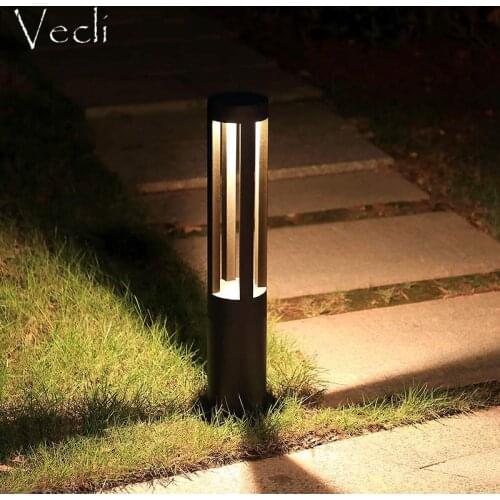 Outdoor garden lamp lawn lamp wall lamp waterproof square Nordic villa lamp garden lamp landscape lamp park lamp