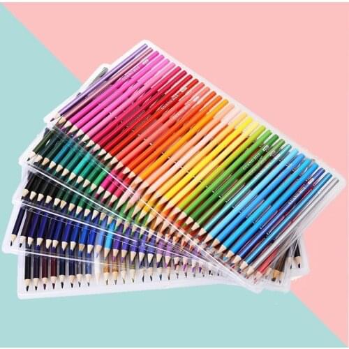 160 Colors Wood Oil Colored Pencil Set Painting Color Art Markers Pencils For Drawing Sketch Kids Gifts Art Supplies Stationery