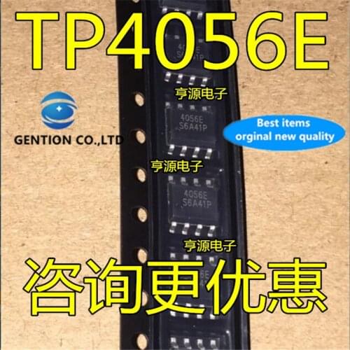 30Pcs TP4056 TP4056E 4056E 1A SOP-8 in stock 100% new and original