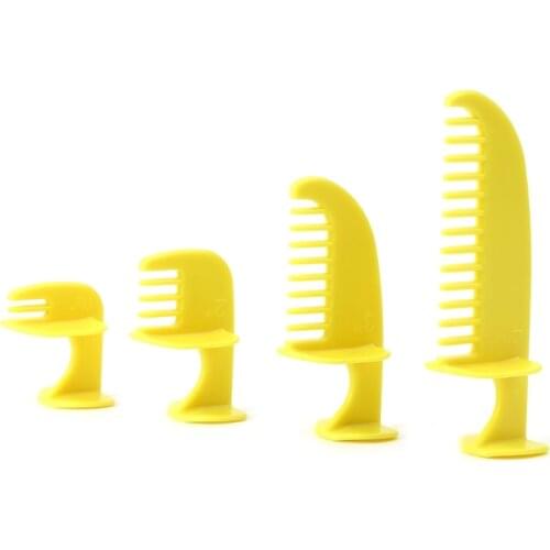 4pcs Professional Hair Cutting Guides Kit Clipper Guide Comb Templates Cut Combs Styling Haircut Tool