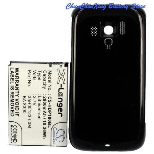 Cameron Sino 2800mAh Battery 35H00123-00M for HTC/T-Mobile RHOD100,T7373,Touch Pro 2