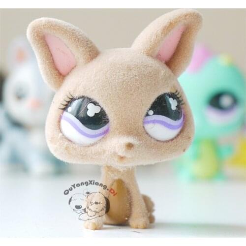CWM032 Pet Shop Animal Flocking cat doll action Figure kitten