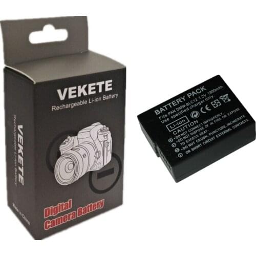 DMW-BLC12 BLC12 DMW-BLC12E DMW-BLC12PP Battery for Panasonic Lumix DMC-G85,FZ200,FZ1000,G5,G6,G7,GH2,GX8