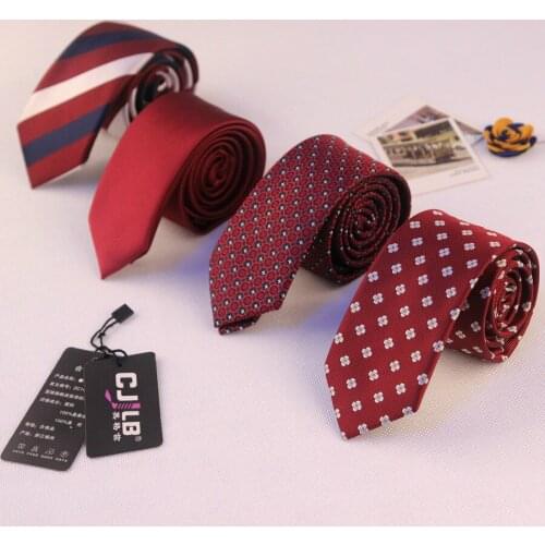 New Fashion Brand Necktie Groom Gentleman Ties Wedding Birthday Party Gifts For Men Formal Solid Silk Gravata Slim Arrow Tie