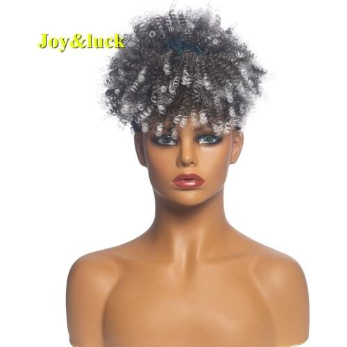 Joy&luck White Wigs