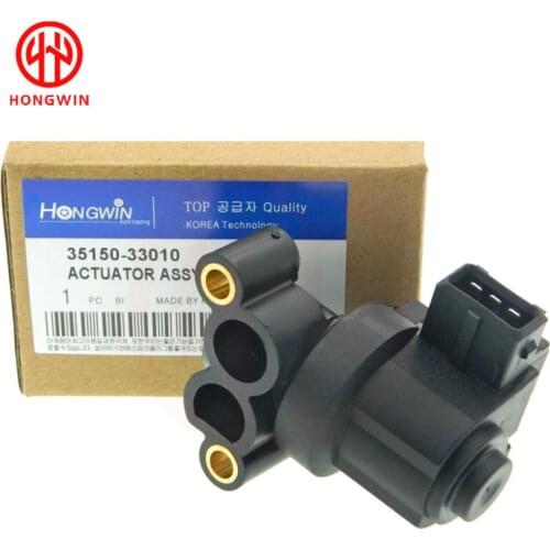 35150-33010 35150-33001 0K9A2-20-660 0K247-20660 Idle Air Control Valve For HHyundai Santa Fe Kia Optima Sportage
