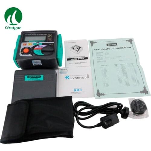 KYORITSU 5406A Digital RCD (ELCB) Testers Large Custom Digital Display Readout