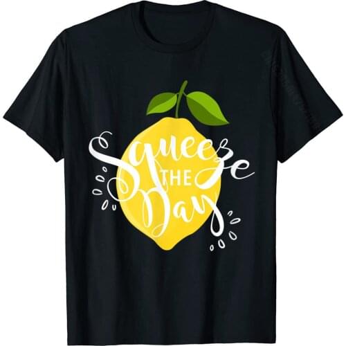 Squeeze The Day | Seize The Day Funny Lemon T-Shirt Tops Shirt Oversized Summer Cotton Boy T Shirts Summer