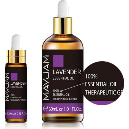 30ML Lavender Essential Oil Diffuser Pure Natural Essential Oils Jasmine Eucalyptus Ylang Ylang Vanilla Myrrh Tea Tree Aroma Oil