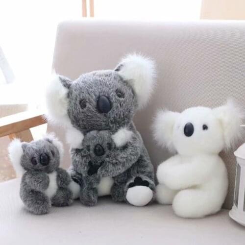 New Hot Plush Doll Cute Soft Simulation Koala Bear Plush Toy Stuffed Koala for Kids Children Gift SMR88