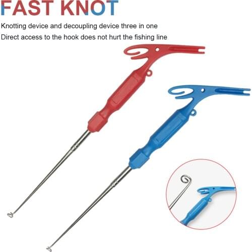 3-in-1 Loop Tyers for Fishing Quick Knot Tool Fishing Hook Remover Tools Fishing Accessories Smooth and not hurt the line