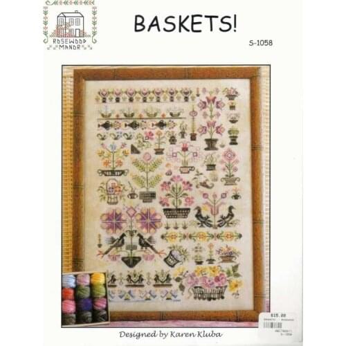 Rose garden 41-56 Linen aida .cross stitch sets Counted Cross Stitch Cross Stitch Kits Embroidery Needlework Sets
