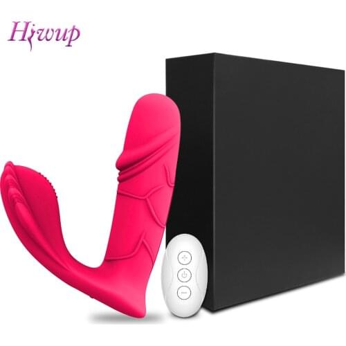Wireless Wearable Dildo Vibrator Sex Toys for Women Adult Couples G Spot Clitoris Stimulator Vaginal Pulse Vibrating Orgasm Shop