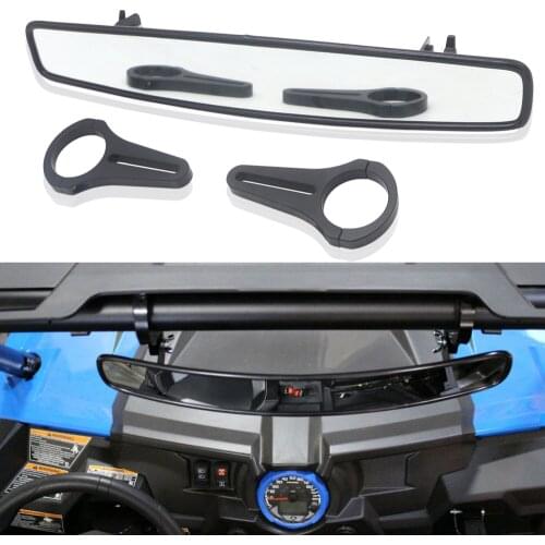 UTV Rear View Race Mirror with 2" Clamp for Can Am Commander Maverick 800 1000 for POLARIS RZR XP 900 Ranger for Yamaha Viking