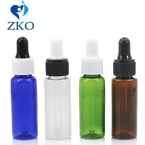 1pcs 20ml High quality plastic bottle glass dropper bottle reusable plastic empty bottle