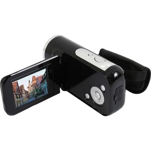 2.0" Portable Digital Video Camera 16MP 4X Zoom Camcorder Mini Video Camera DV DVR - Black