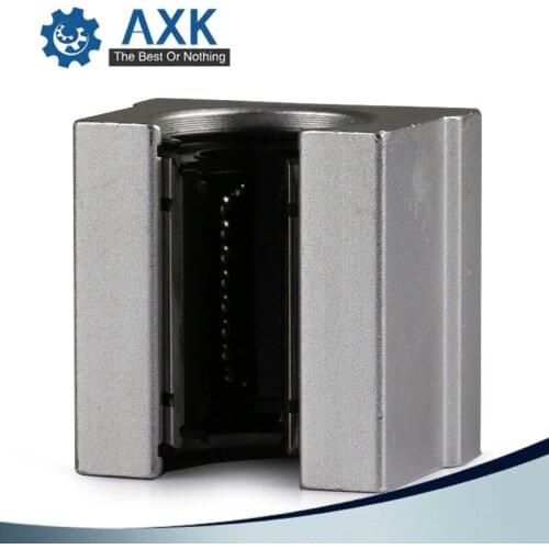 2pcs/lot Free shipping SBR25UU 25mm Linear Ball Bearing Block CNC Router SBR25