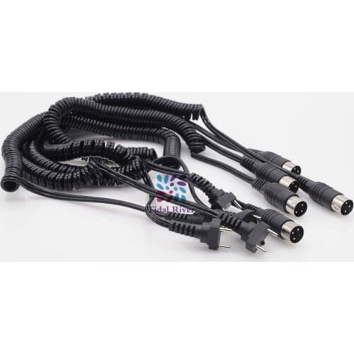 5Pcs Dental Cord Spiral rope for ELECTRIC Marathon SHIYANG Handpiece Micromotor