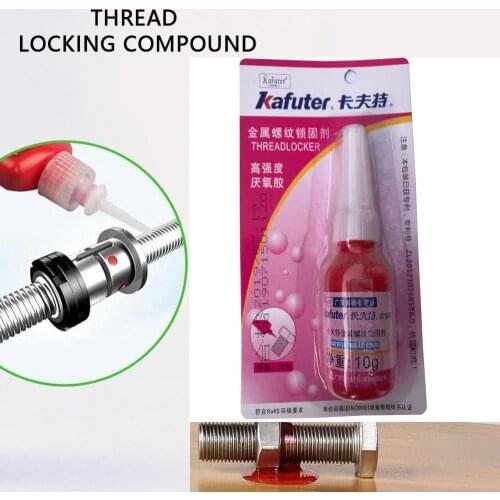 1 Bottle 10ml Anti-pressure Red 0262 Glue Screw Lock Highly Adhesive Wire Sealing Anti-corrosion Thread Anaerobic Glue Hardware
