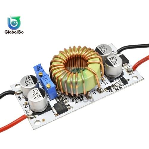 DC 8.5V-48V to 10-50V DC-DC Boost Converter Constant Current Power Supply 150KHz 10A 250W LED Driver Step Up Module For Solar