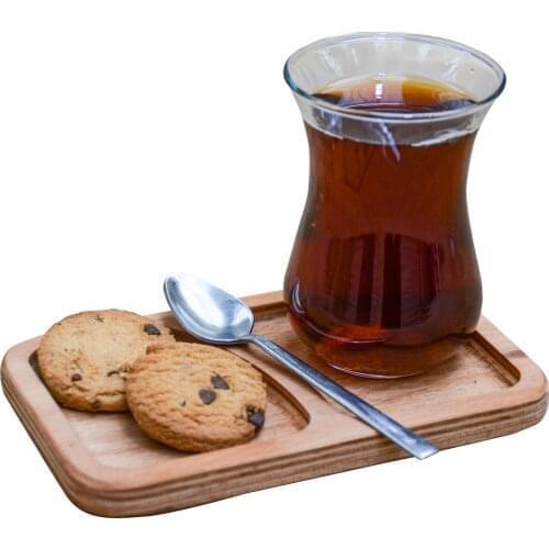 WOODEN TEA PRESENTATION PLATE