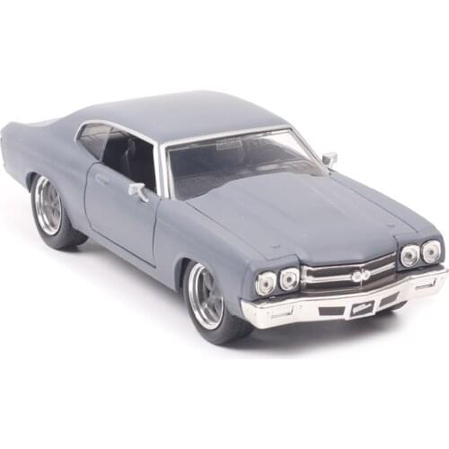 Kids 1:24 Scale Jada Diecast 1970 Chevrolet Chevelle SS Model Car Toy Metal Vehicles Muscle Chevy Super Sport Wagons Replicas