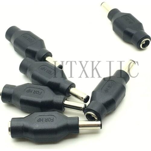 New model For HP 4.5*3.0 Portable adaptor DC tips power charger female 5.5*2.1 convertor with chip inside could charge battery