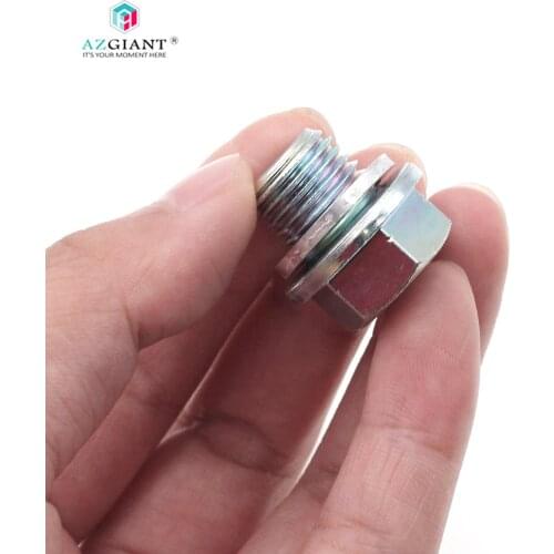 Genuine Part Oil Drain Screw for Kia K2 K3 K4 K5 KX5 KX3 Forte Sportage R Soul Rio Oil Gasket Car Accessories