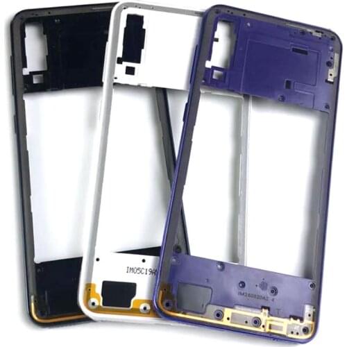 Original For Samsung Galaxy A30s A307 A307F A307FN A307G Housing Middle Frame Plate Bezel With Buttons